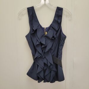 Irene's Story Front Ruffle Tank Top